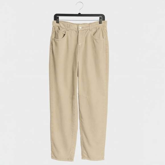 BDG Cream Logan Cinch Back Corduroy Jeans Sz 26 - Picture 3 of 7